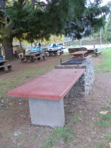 BBQ Grill and Table